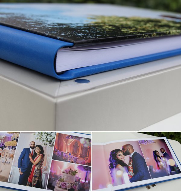 Gobook-album design with bue spine